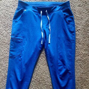 Figs Zamora Jogger Pants. Royal blue. XL petite